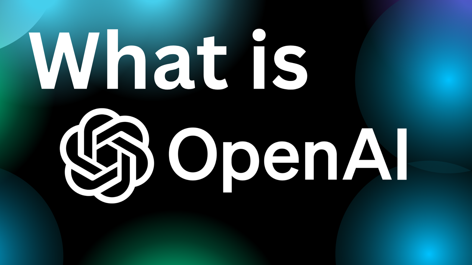 OpenAI Guide - Levoric Learn